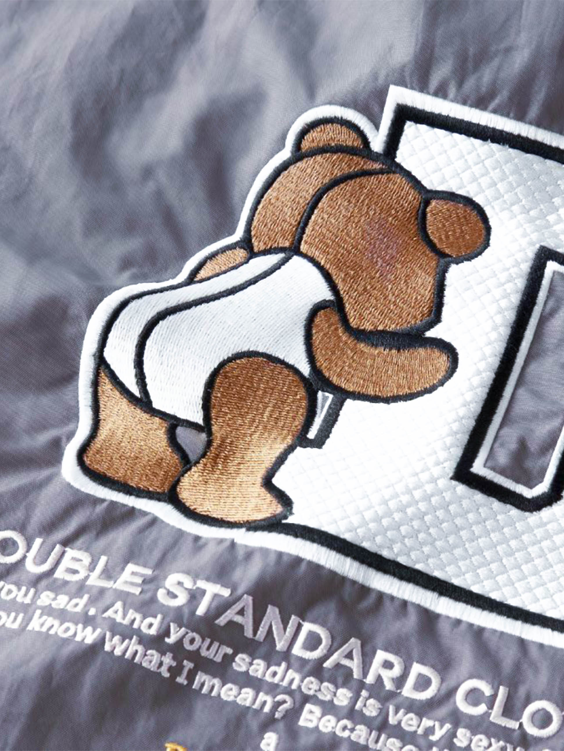 Ball&Chain / D logo bear Shopping Bag size medium