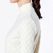 Jacquard high neck knit