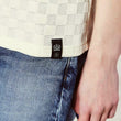 Jacquard high neck knit