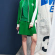 Jacquard high neck knit