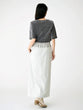 Mesh velour pullover