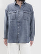 Airy denim shirt