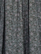 Floral print gathered skirt