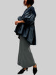 Volume sleeve docking blouse