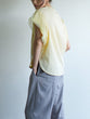 Mesh twist sleeve pullover