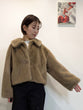 Eco Fur Short Jacket