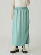 shirring satin skirt