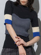 Bustier rib knit