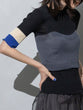 Bustier rib knit