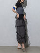 Bustier rib knit