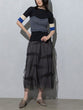 Bustier rib knit