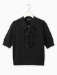 Ruffle design knit