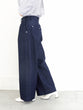 Wide banana denim pants