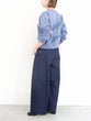 Wide banana denim pants