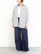 Wide banana denim pants