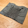 bustier with glitter