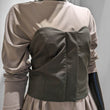 bustier with glitter