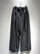 Wide banana denim pants