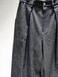 Wide banana denim pants
