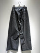 Wide banana denim pants