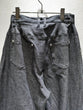 Wide banana denim pants