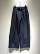 Wide banana denim pants