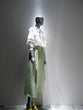 Wide cropped satin pants