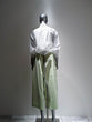 Wide cropped satin pants