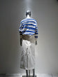 Center-switched cotton knit