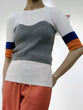 Bustier rib knit