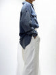 Airy denim shirt