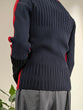 Color Block Rib Knit