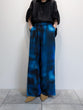 gradient print pants