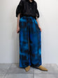 gradient print pants