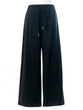 Gathered wide pants