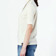 Jacquard high neck knit