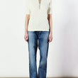 Jacquard high neck knit