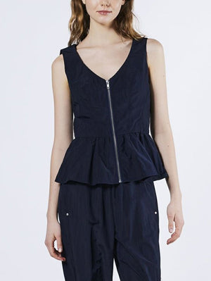 satin corset blouse
