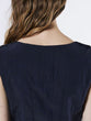 satin corset blouse