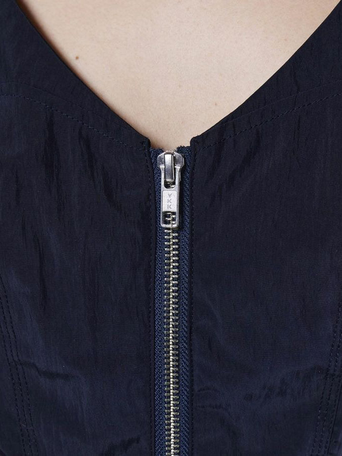 satin corset blouse