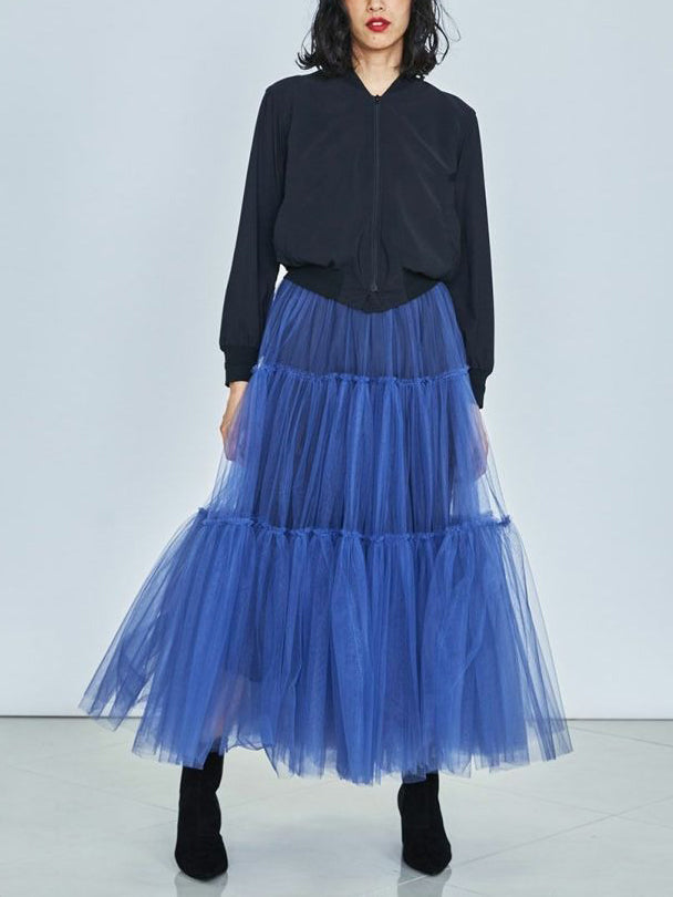 Back Frill Short Blouson