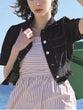 Dungaree short jacket