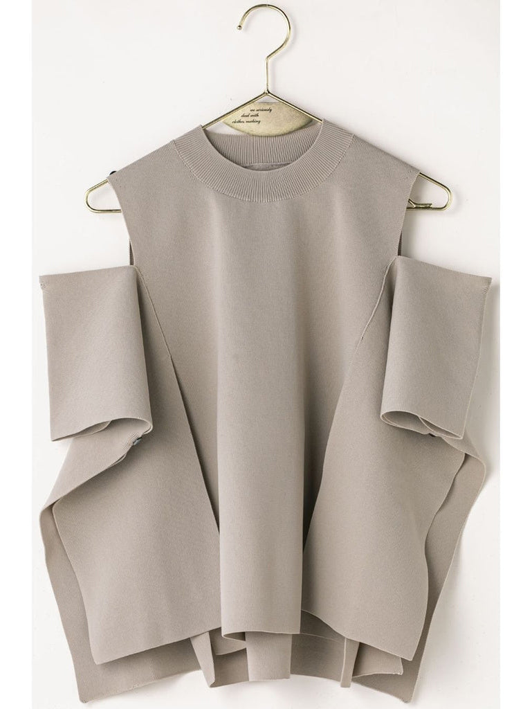 2way shoulder knit
