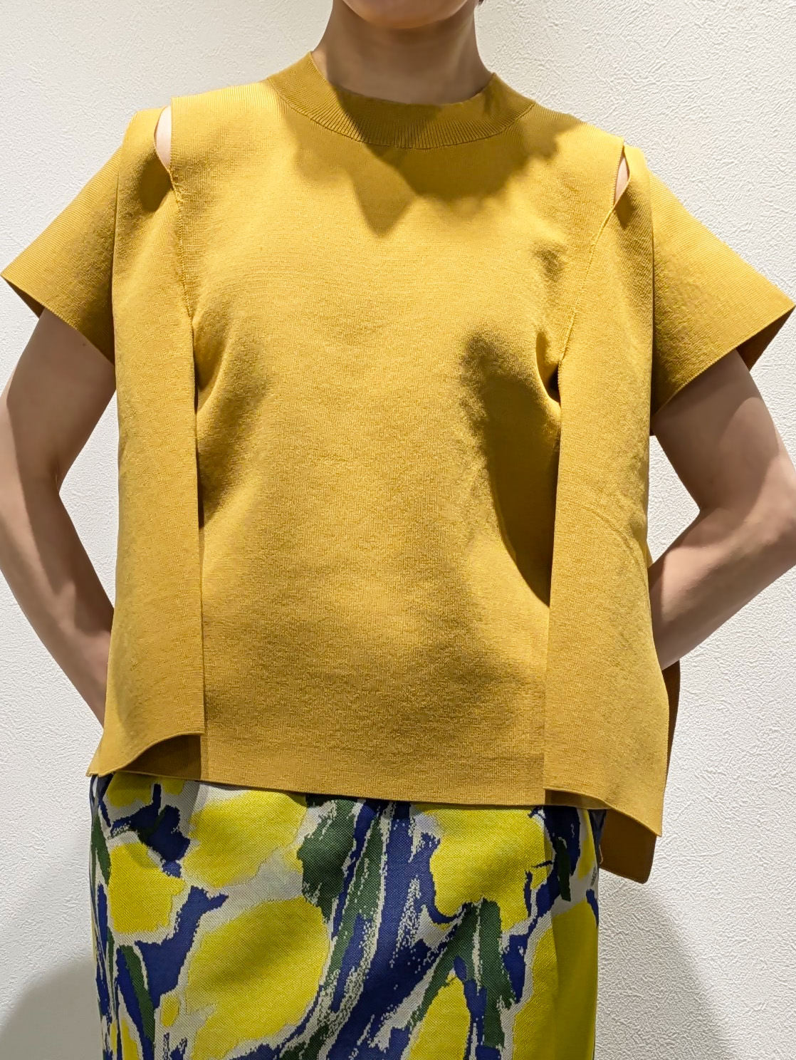 2way shoulder knit