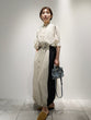 Piping shirt dress