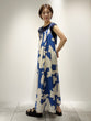Botanical print camisole dress
