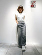 gray denim skirt