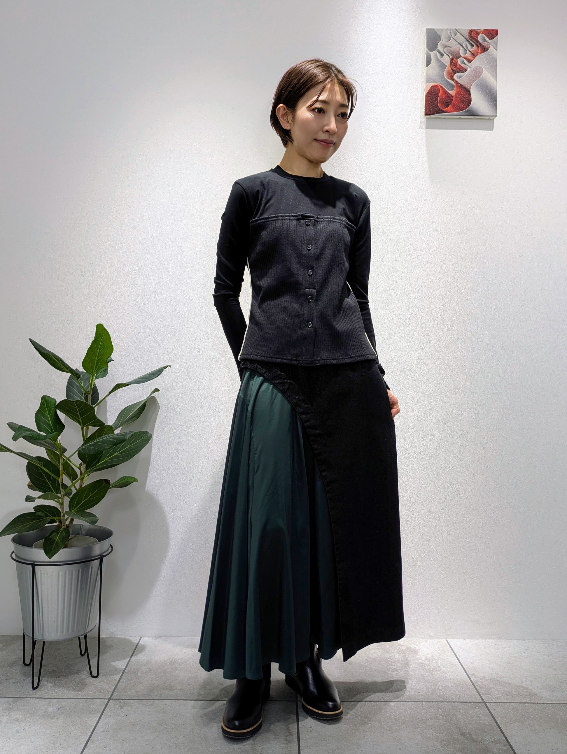 Combination Asymmetrical Skirt