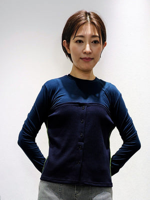 Layered design tops