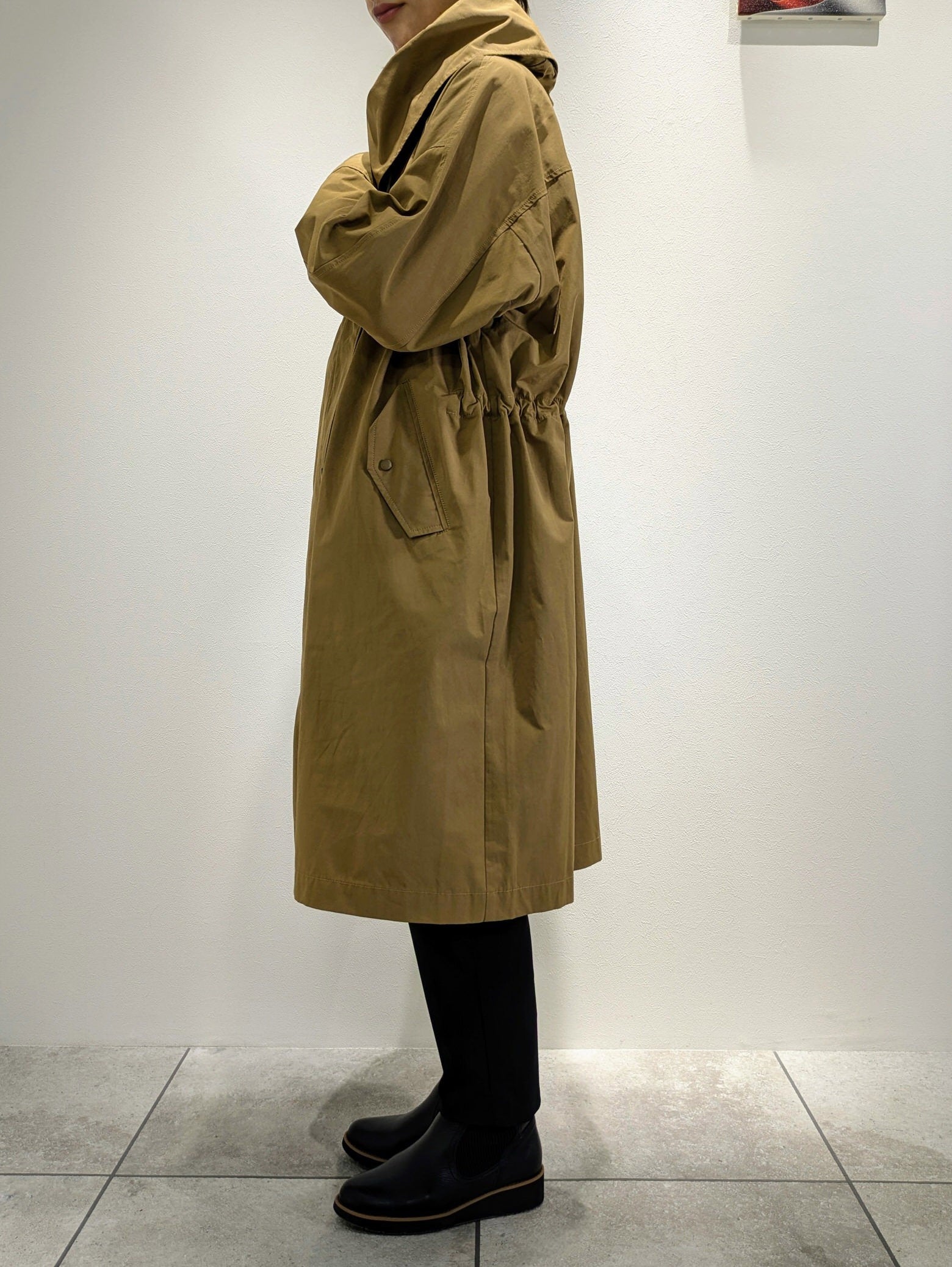 Big Collar Mod Coat